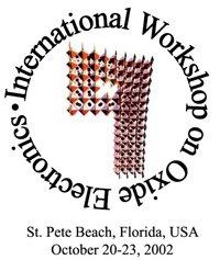 9th International Workshop on Oxide Electronics t-shirt