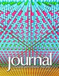 Cover of Journal of the American Ceramic Society, August 2008